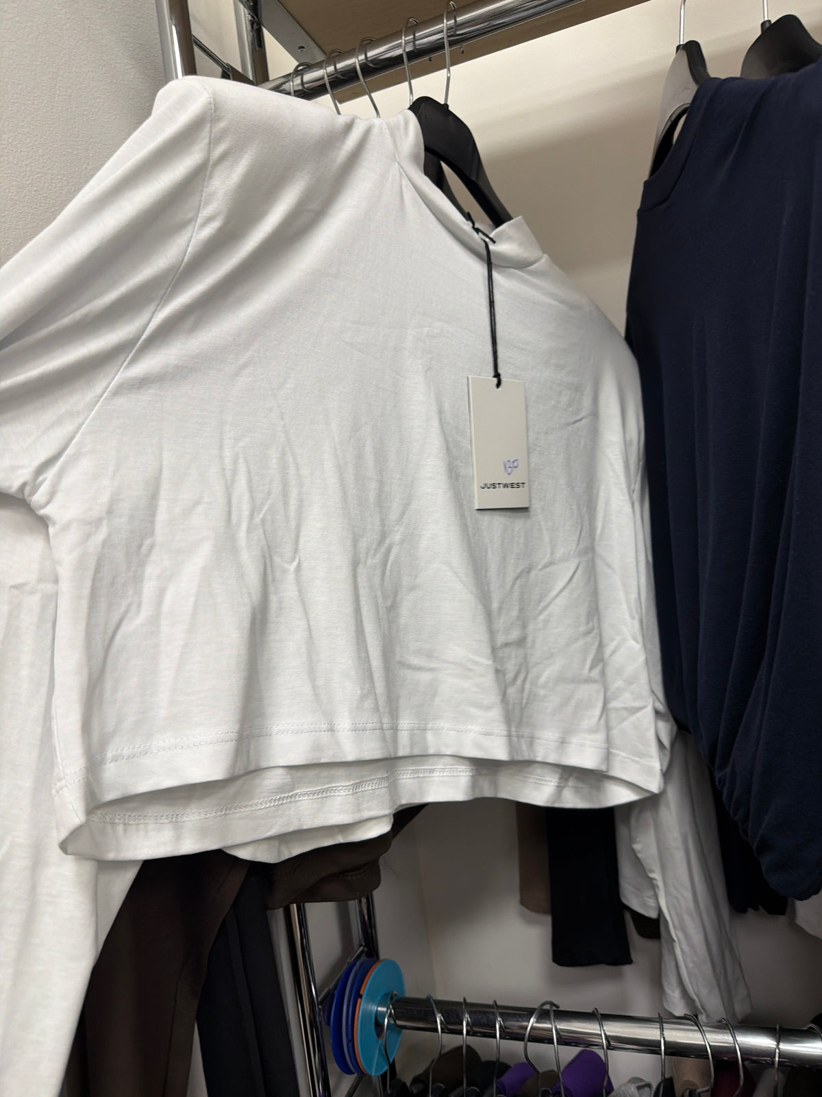 Longsleeve Crop  100%cotone