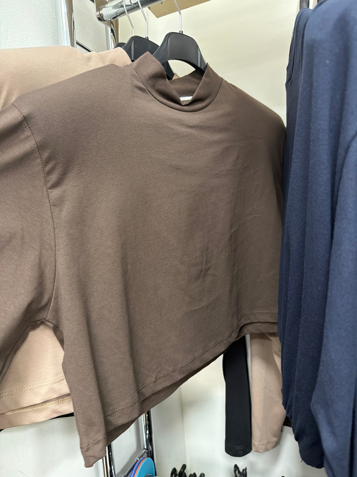 Longsleeve Crop  100%cotone