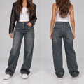 Jeans Military Buttons
