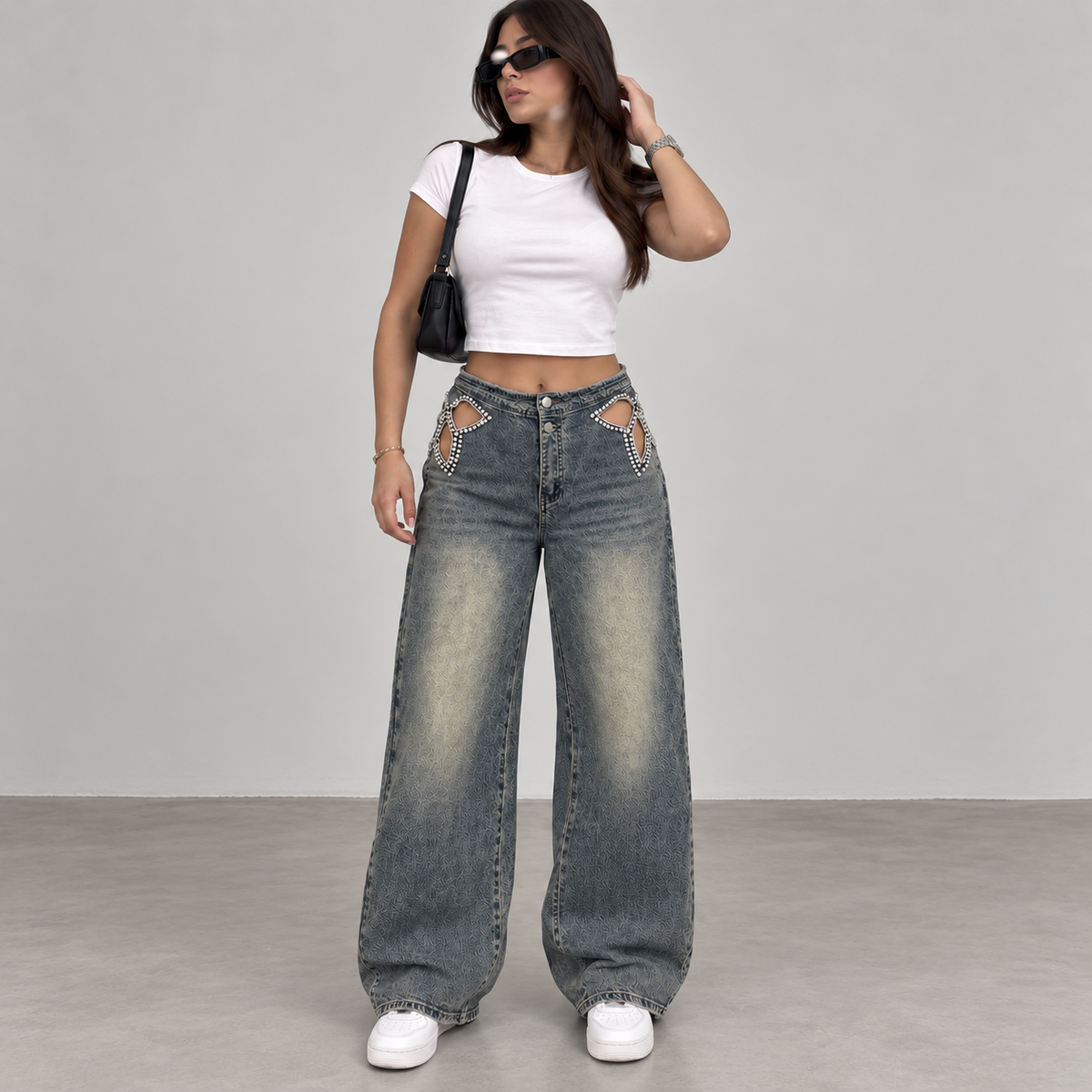 Butterfly Curvy Jeans