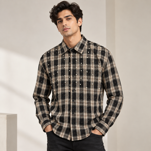 Camicia Pearl a Quadri