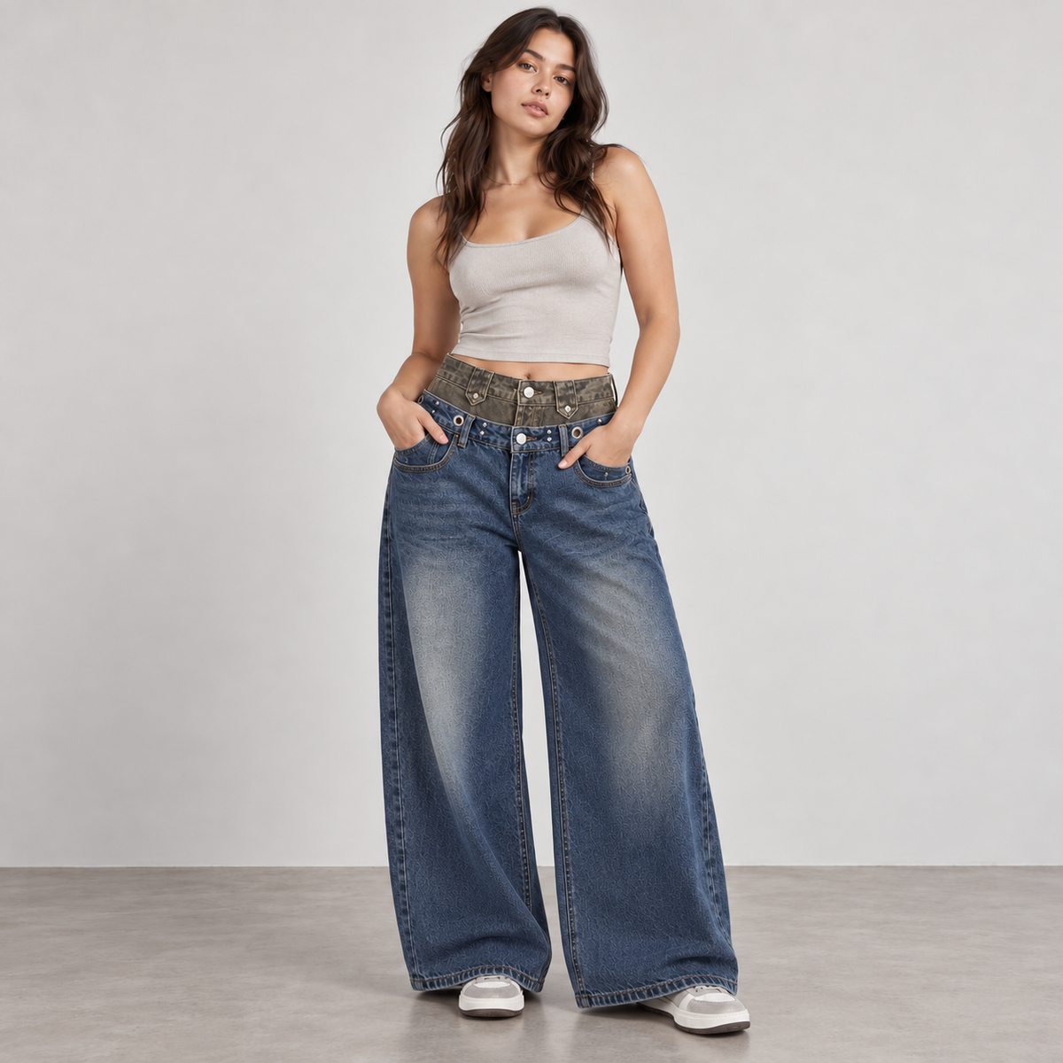 Jeans Curvy Double Waist